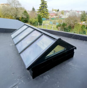 Fenêtre fixe de toit